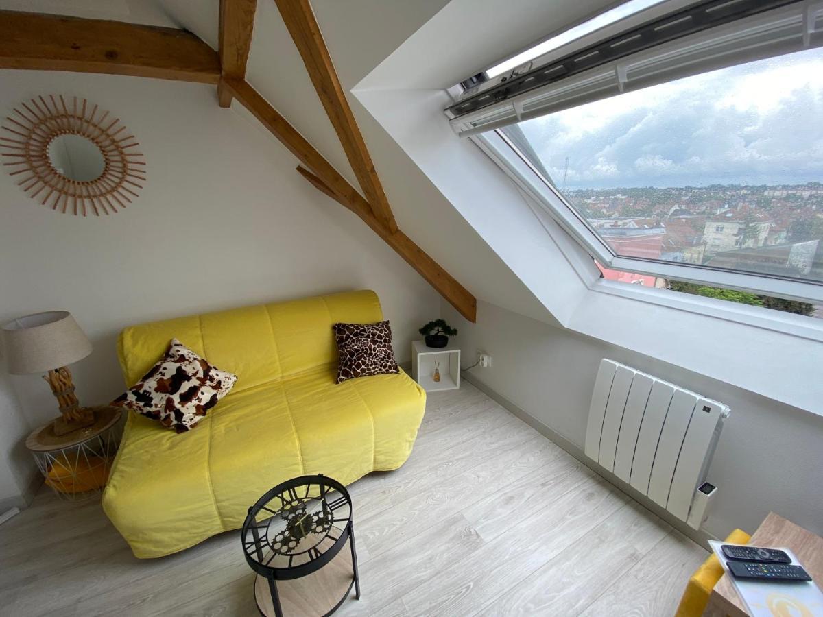 Esprit Jaune - Cosy Studio Salengro - Sauna & Sport Club Mulhouse Esterno foto